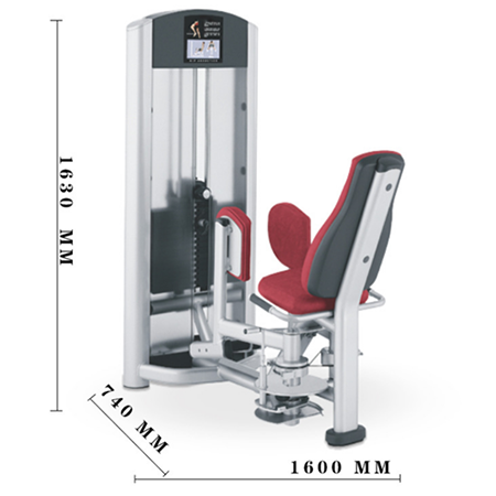 8014大腿外側(cè)肌訓(xùn)練器