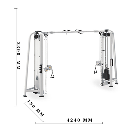 8024十字架拉力訓(xùn)練器