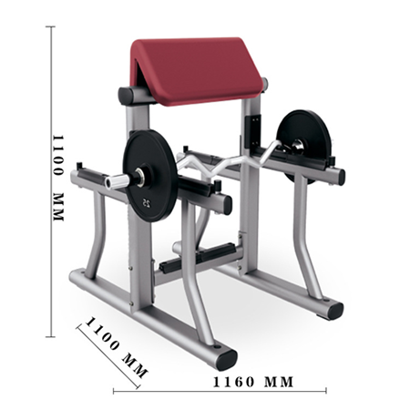 8037二頭肌訓(xùn)練椅